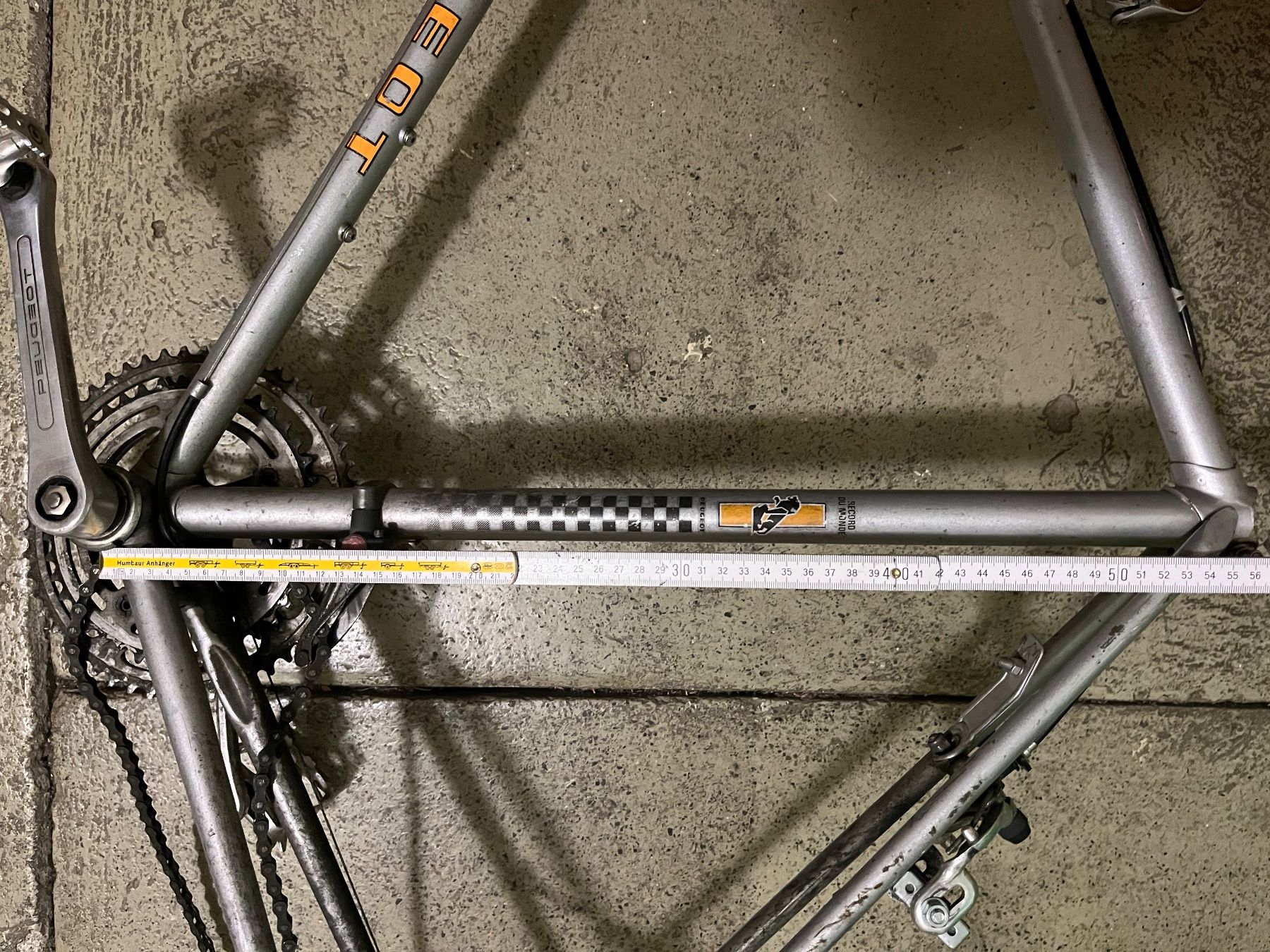Peugeot Velos: Fahrradrahmen Peugeot 103 silber. – Gebraucht aus Bern von rah_2lyz 3