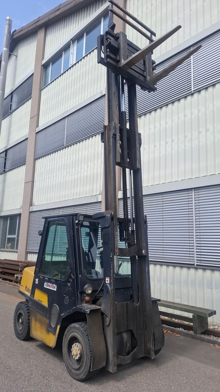 Diesel Carrelli elevatori e a forche: Gabelstapler Yale GDP 3.5T – Usato da Lütisburg venduto da erle1 8