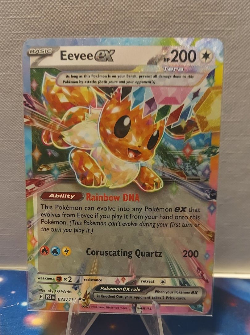 Pokémon Carte collezionabili: Eevee EX – Nuovo (secondo la descrizione) da Val-d'Illiez venduto da GGF2385