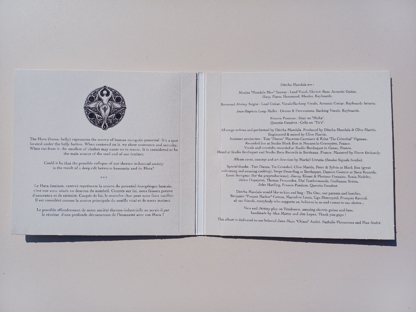 CDs: Dätcha "Mandala" CD – Neuf (Voir description) à Begnins par Drastic-Sound 2