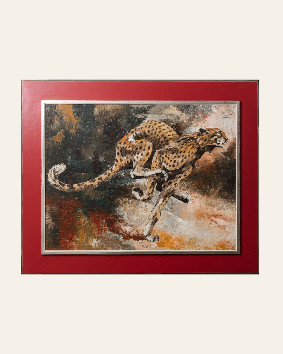 Gemälde: TABLEAU R.V MAJESTUEUX – Gebraucht aus Moutier von Vintage-signature