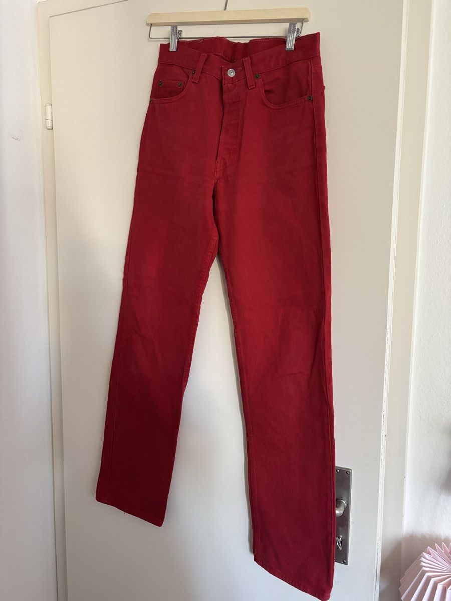 Levi's Jeans: Levi's 501 Red Jeans, Size 30/34 – Usato da Wallisellen venduto da eli_v7dn 1