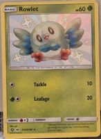 Pokémon – Rowlet 🇺🇸 - HIF-SV2 - Hidden Fates