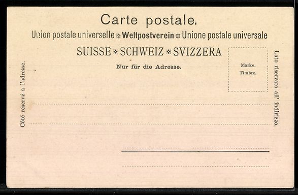 Cartoline postali: AK Vallorbe, Vue générale – Usato da Berlin venduto da bartko-reher 1