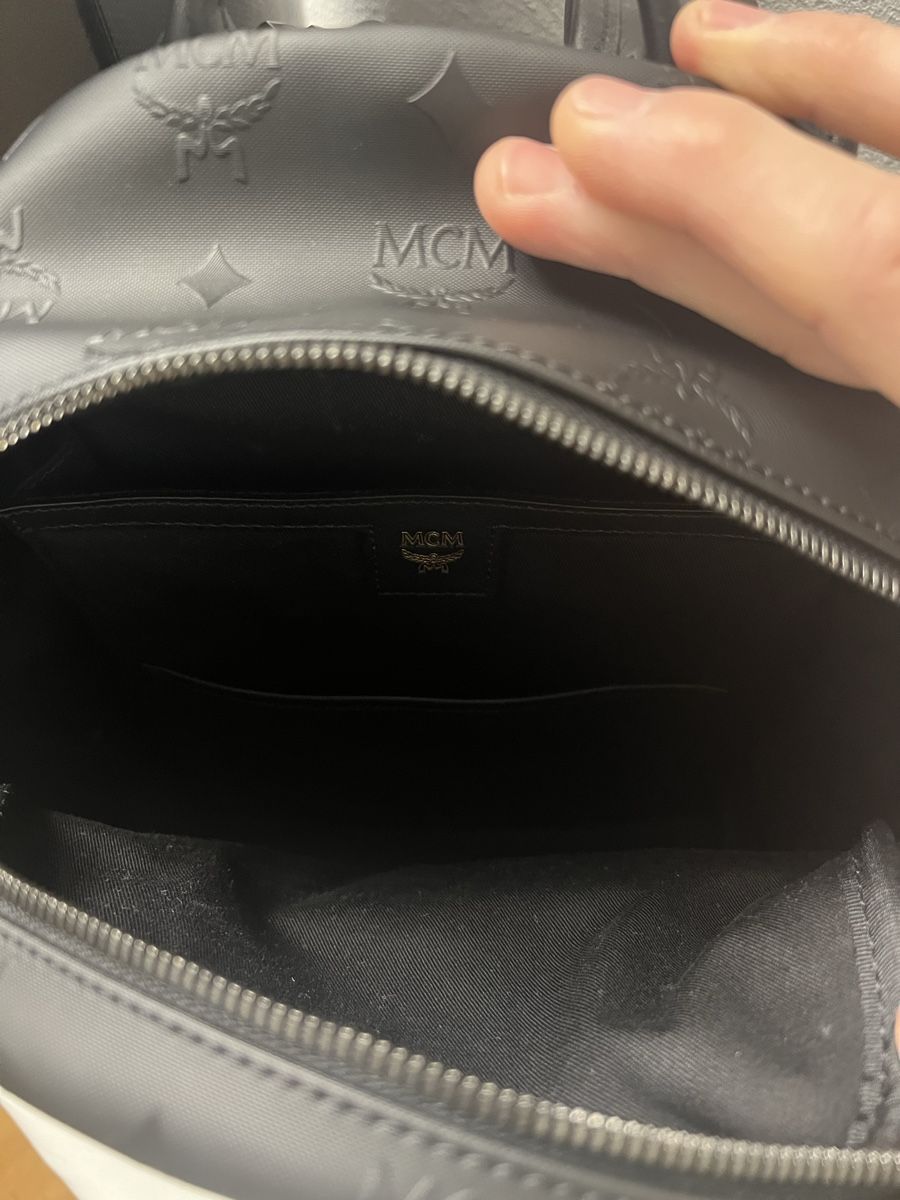 Mcm Zaini: MCM Visetos Rucksack in Schwarz – Nuovo (secondo la descrizione) da Zürich venduto da Willy-Gruppe 6
