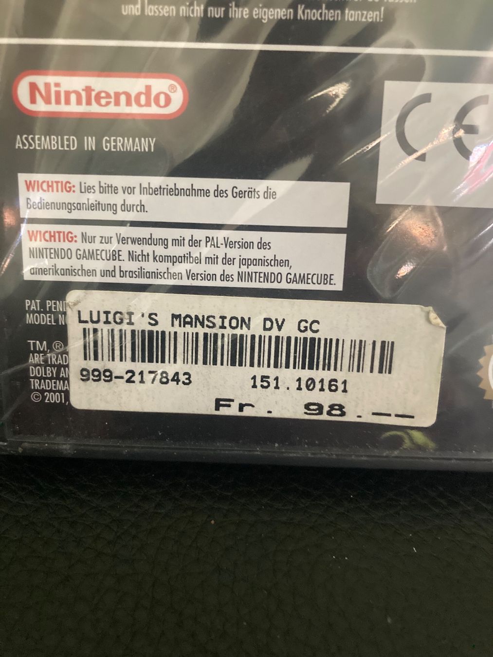 Nintendo Giochi: Luigis Mansion Gamecube  Mint ! – Nuovo (secondo la descrizione) da Bern venduto da TotheMoonnn 1
