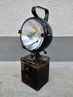 Vintage EISEMANN Handlampe Signallampe Lampe Leuchte Militär