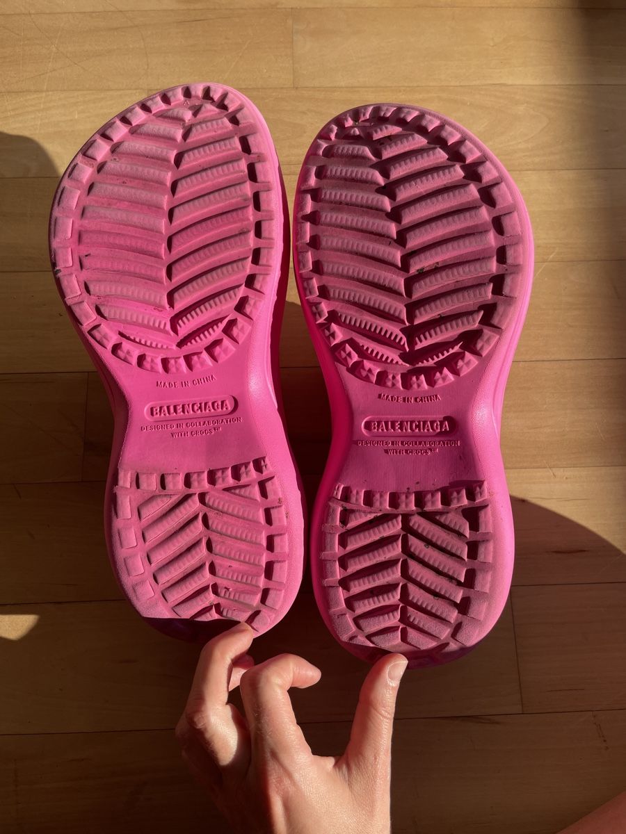 Balenciaga Scarpe da uomo: Balenciaga Crocs pink EU38 – Usato da Winterthur venduto da leo_c6h9 2