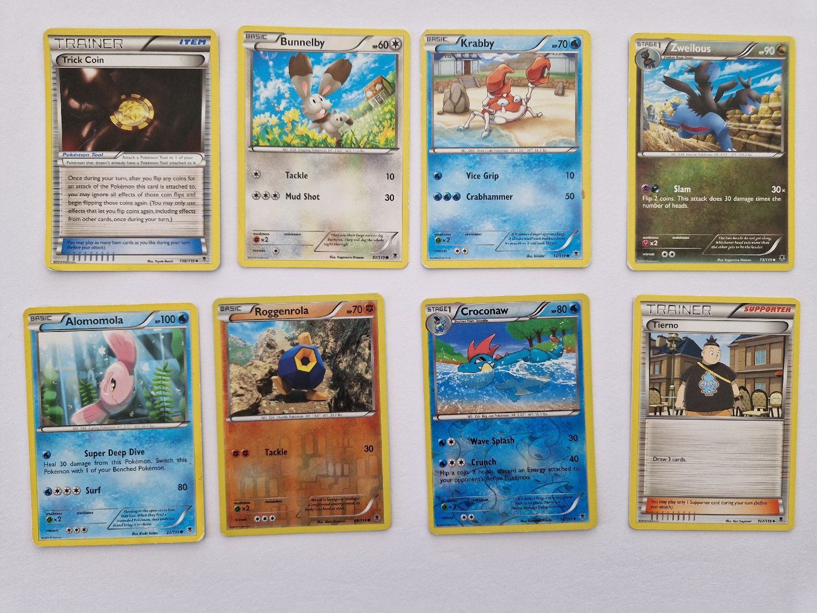Pokémon Sammelbilder & Trading cards: 8 Pokémon cards - Phantom Forces - EN - Ab 1 – Gebraucht aus Romont FR von raj_sjv9
