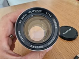 Rare Tokyo Kogaku RE Auto-Topcor 58mm f1.4 + Exa-NEX Adapter