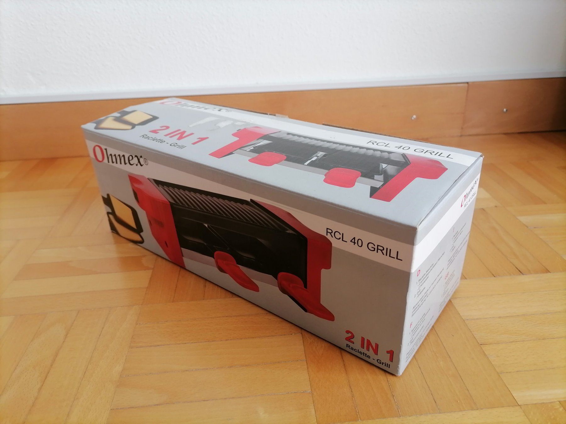 Ohmex Elettrodomestici da cucina: Raclette Grill – Nuovo e nell'imballaggio originale da Zug venduto da LucaLab 2