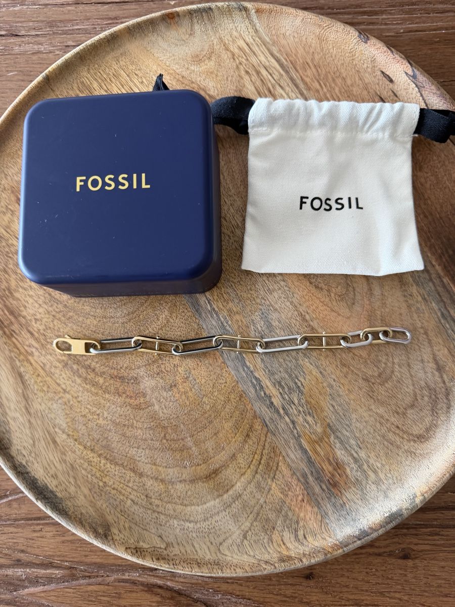 Fossil Armbänder & -reifen: FOSSIL HERITAGE Armband Gold neu mit Box – Neu und originalverpackt aus Alosen von .AMEA.