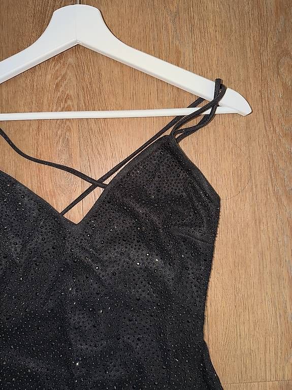 Vestiti: Glitzerkleid Schwarz – Usato da Staufen venduto da am_clothing 2