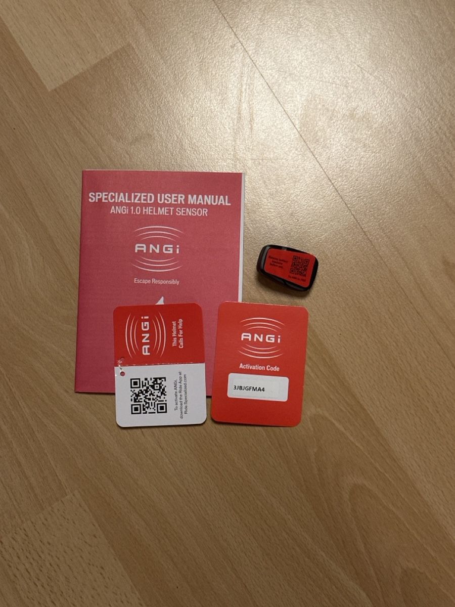 Caschi: Specialized ANGi 1.0 Helmsensor mit Anleitung neu – Usato da Luzern venduto da ste_t76j