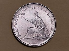 Italien 500 Lire "Centenario Unità d'Italia" 1961 Silber