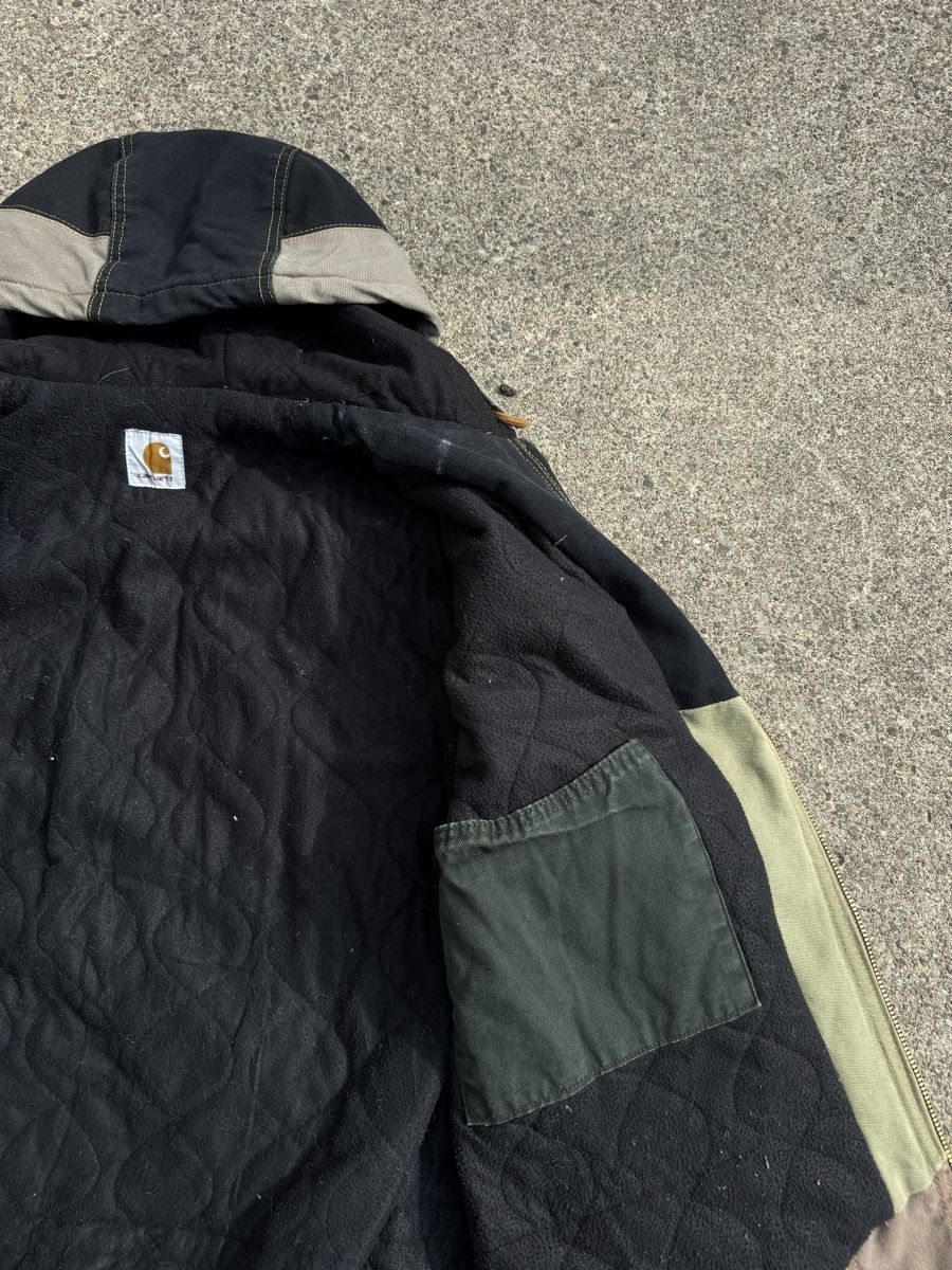 Carhartt Jacken: Vintage Carhartt Patchwork Hooded Jacket M Rare – Gebraucht aus Effretikon von syrrrrre 5