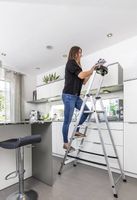 Alu-Stufenleiter | KRAUSE | 150 kg mit Zubehör | NEU