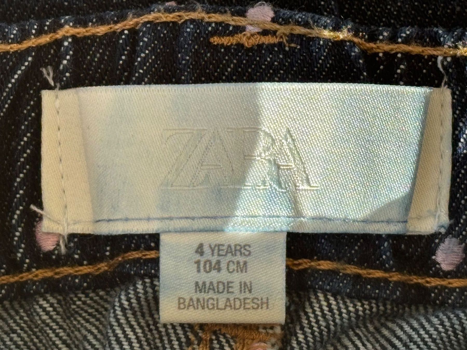 Zara Pantaloni: ZARA Jeans mit Pünktchen Gr. 104 – Usato da Zürich venduto da missmodernage 4