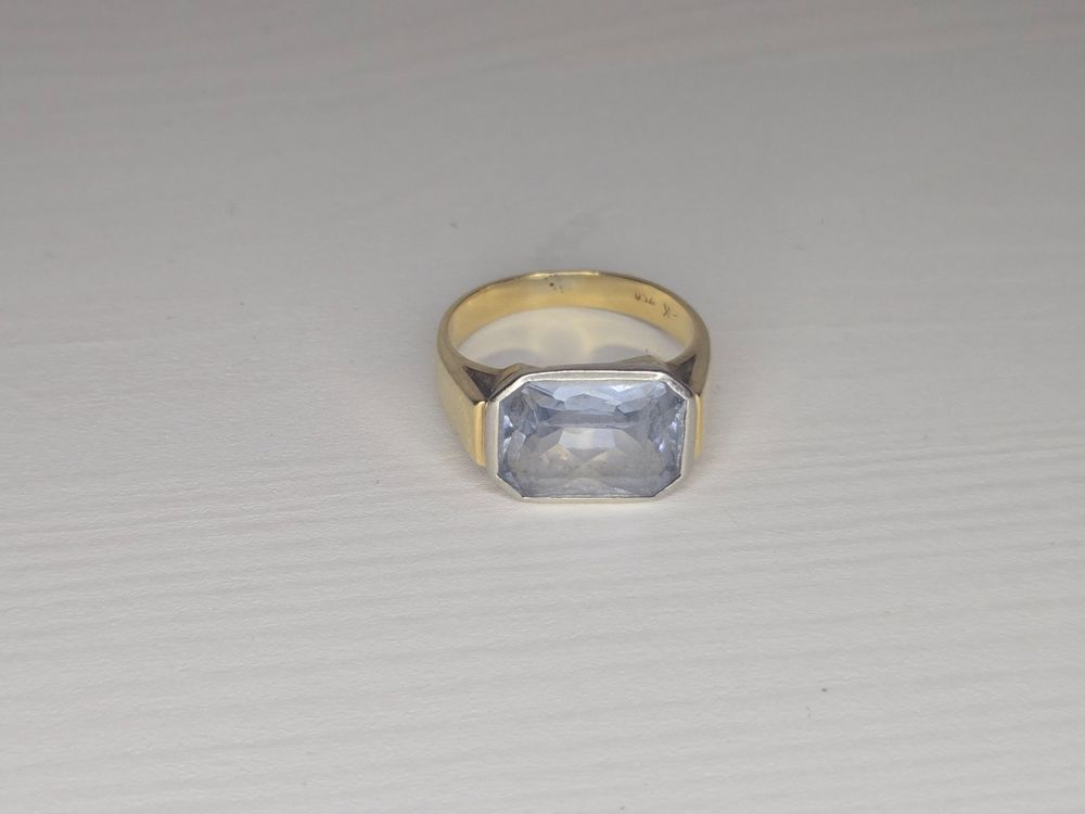 Goldring 750er 18K mit wunderschönem Stein (Gebraucht) in Dietikon für ...