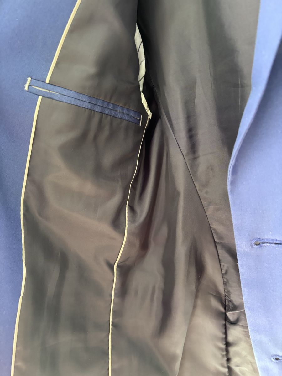 Zara Jacken: Zara Man Blazer, Blue, Size 46, Slim Fit – Gebraucht aus Zürich von Grothschild 3