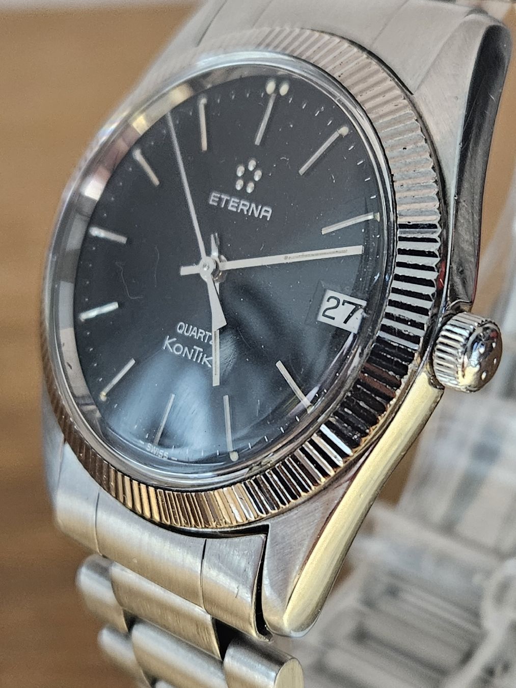 Eterna Orologi: Eterna Kontiki Herrenuhr 35mm – Usato da Flamatt venduto da pie_f9zm 3