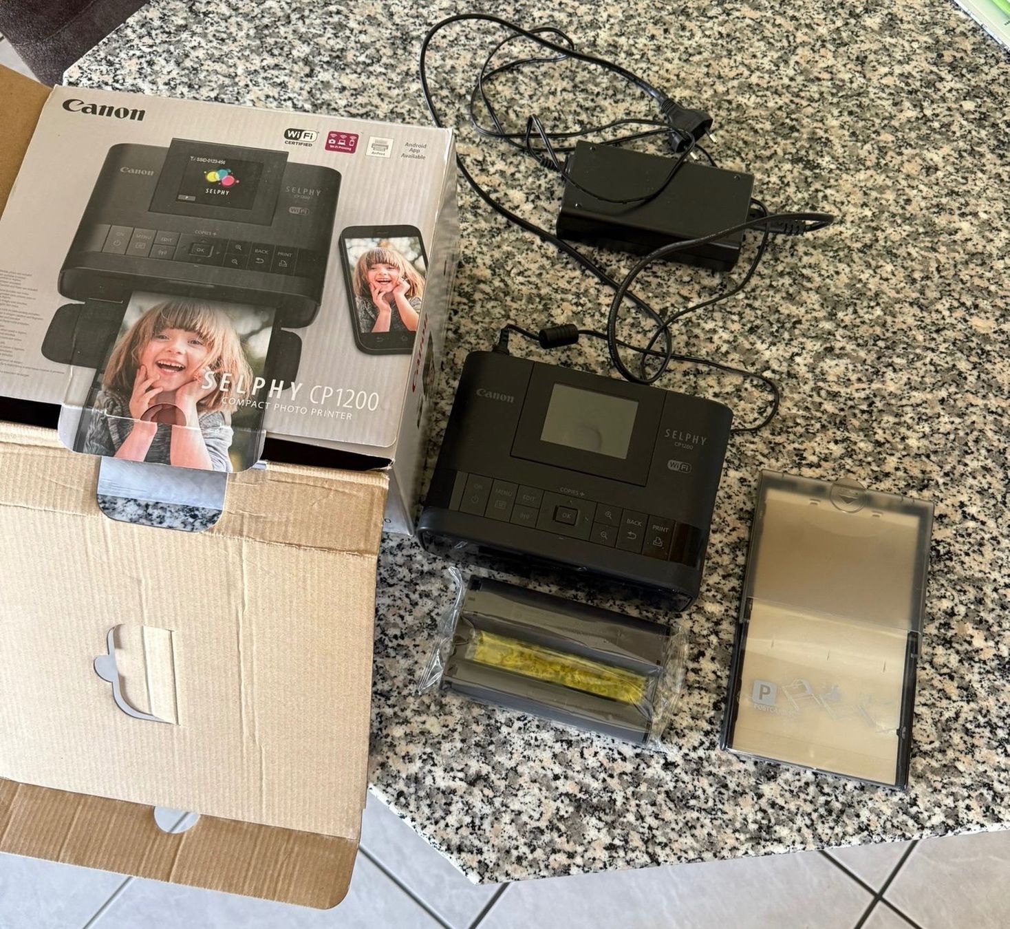 Canon Stampanti: Wireless Fotodrucker  - Selphy CP1200 – Usato da Birrwil venduto da chiara_valentina 2