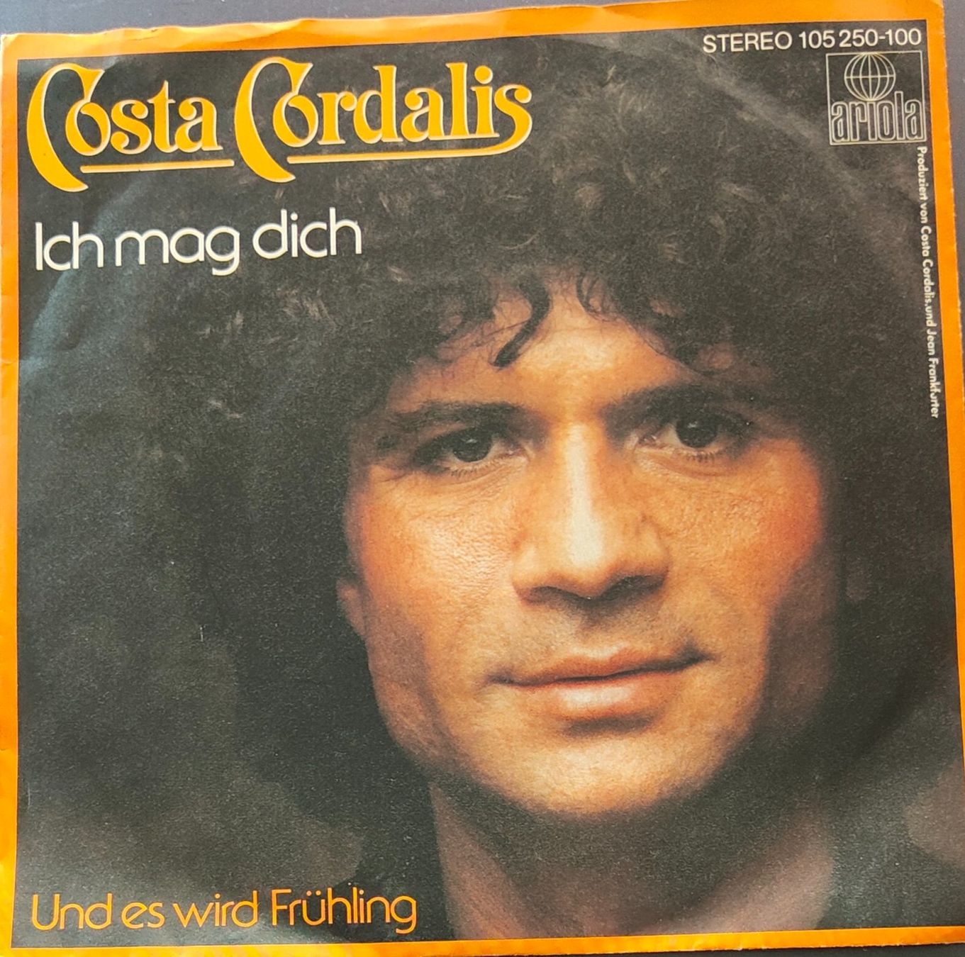 Dischi in vinile: Vinyl Single Costa Cordalis - Ich mag dich – Usato da Langenthal venduto da Modo39