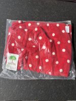 Spiegelburg Bio Baumwolle Kuscheldecke rot gepunktet 75x100