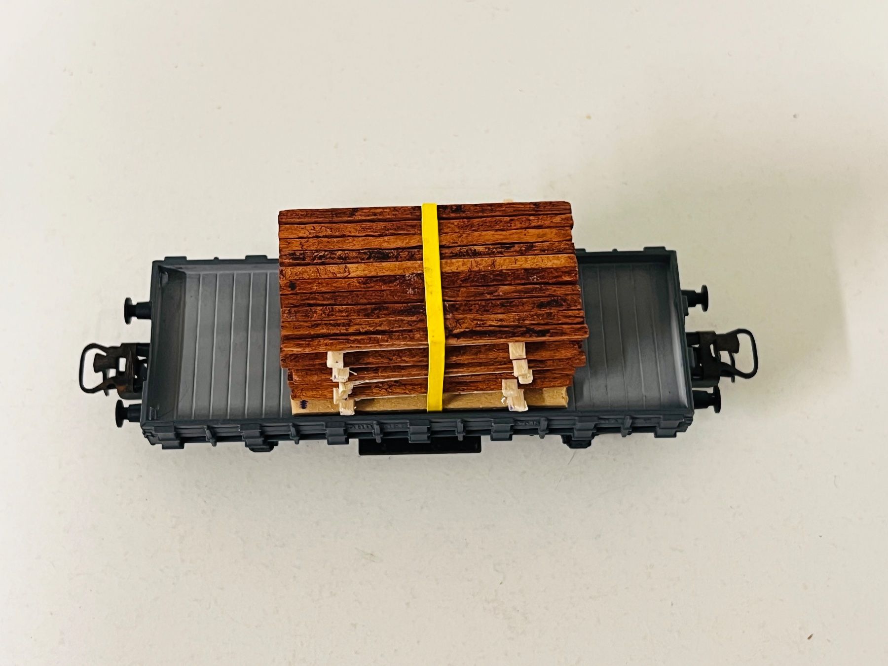 Hag Modellini di ferrovie: HAG SBB H0 DC beladen mit Holz – Usato da Geroldswil venduto da TopTrain54 4