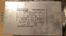 Netzfilter 3 Phasse/36A Von Timonta/Schurter FMAD-0934-3610