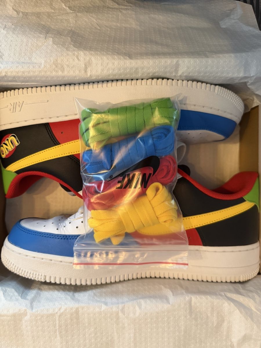 Nike Scarpe da uomo: AIR FORCE 1 '07 QS UNO ❤️💚 – Nuovo (secondo la descrizione) da Boudry venduto da LuigiLoot 6