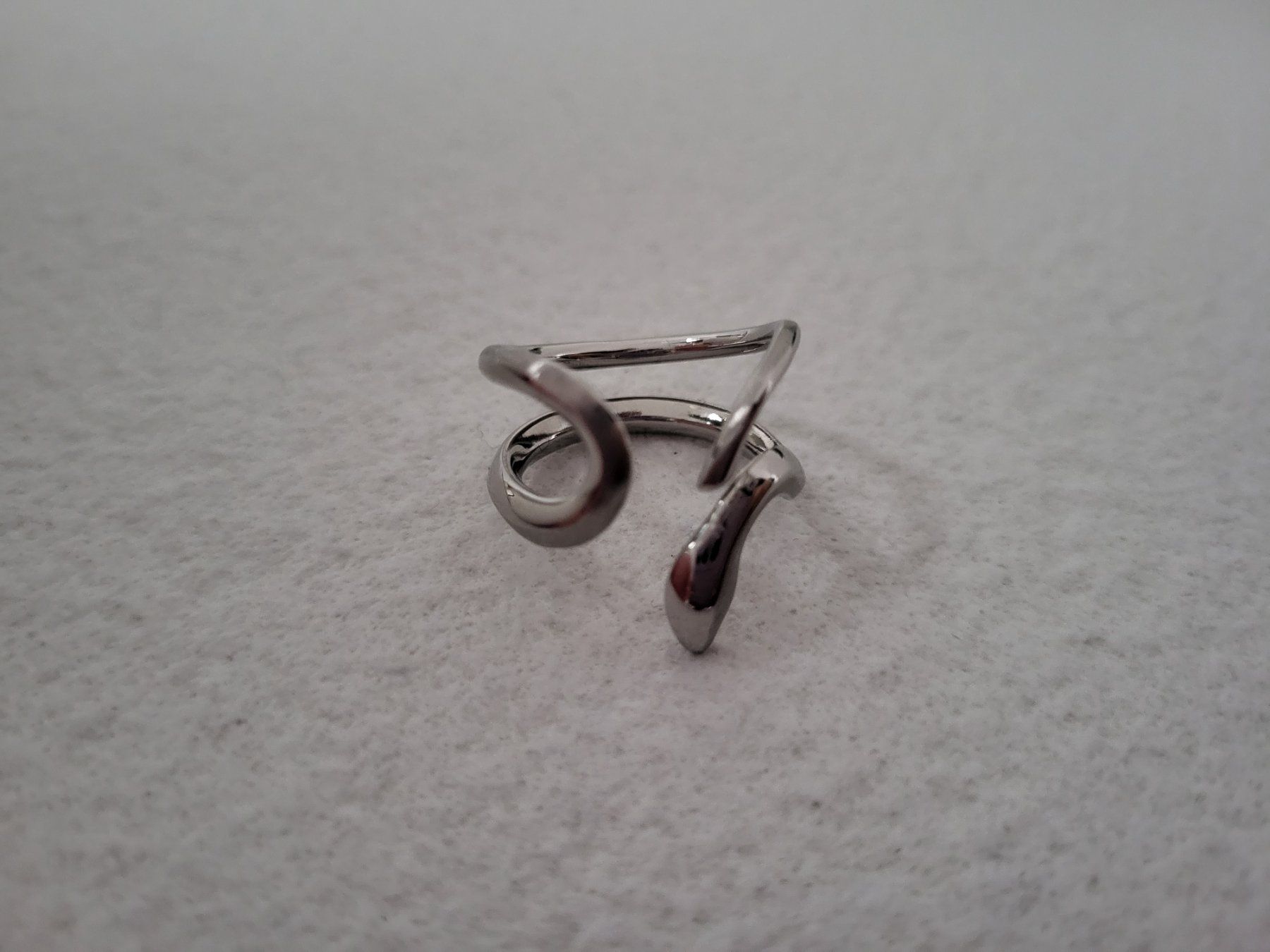 Anelli: original Breil Cobra ring aus Stahl – Usato da bellinzona venduto da zeus6535 4
