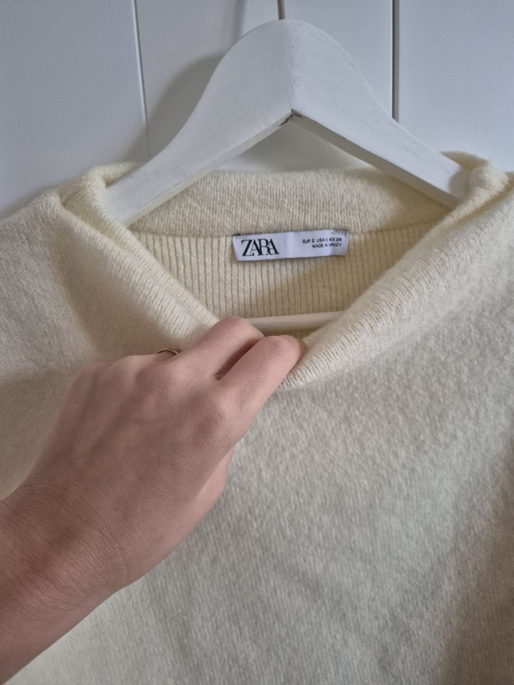 Zara Pullover & Sweatshirts: Dicker Strick Pullover Zara S mit Cape  – Neu (gemäss Beschreibung) aus Schlieren von can_7ln8 3