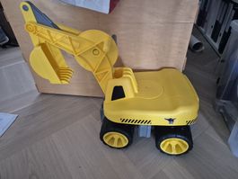 Bobby Car Bagger Kinderfahrzeug gelb BIG  sehr guter Zustand