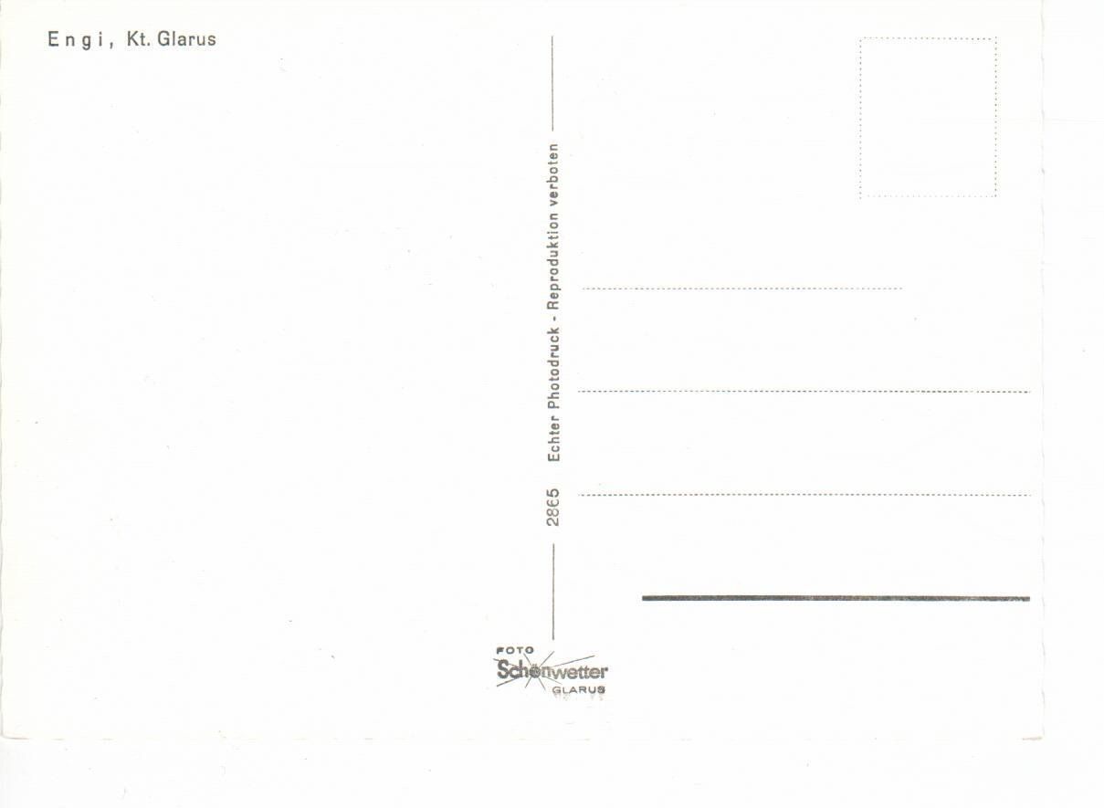 Cartes postales: Engi GL – D'occasion à Wolhusen par Curver9 1