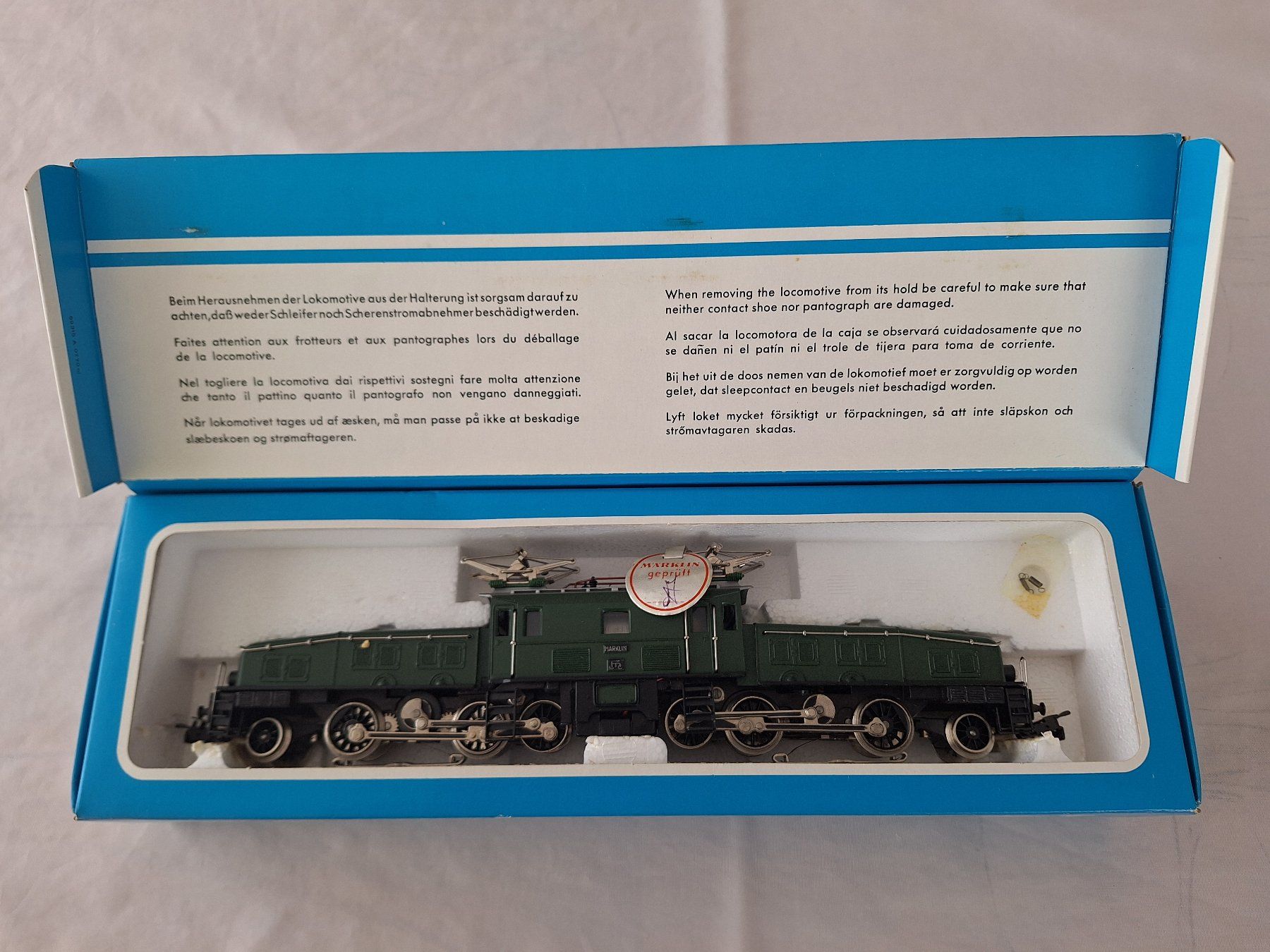 Märklin Modelleisenbahnen: Märklin H0 3015 Krokodil – Neu (gemäss Beschreibung) aus Grüningen von hci001 4
