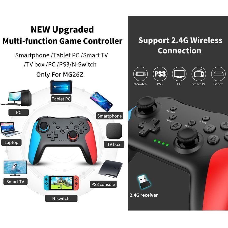 Controller: WIRELESS CONTROLLER FÜR NINTENDO SWITCH - GAMEPAD FÜR SWITCH – Nuovo e nell'imballaggio originale da Kriens venduto da swissgadget 5