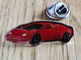 Pin, Lamborghini Auto, Farbe rot