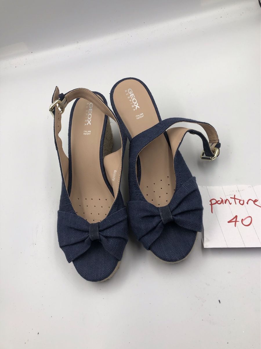 Geox Scarpe da donna: Sandales compensées Geox bleues pointure 40 – Nuovo (secondo la descrizione) da Genève venduto da fra_f685