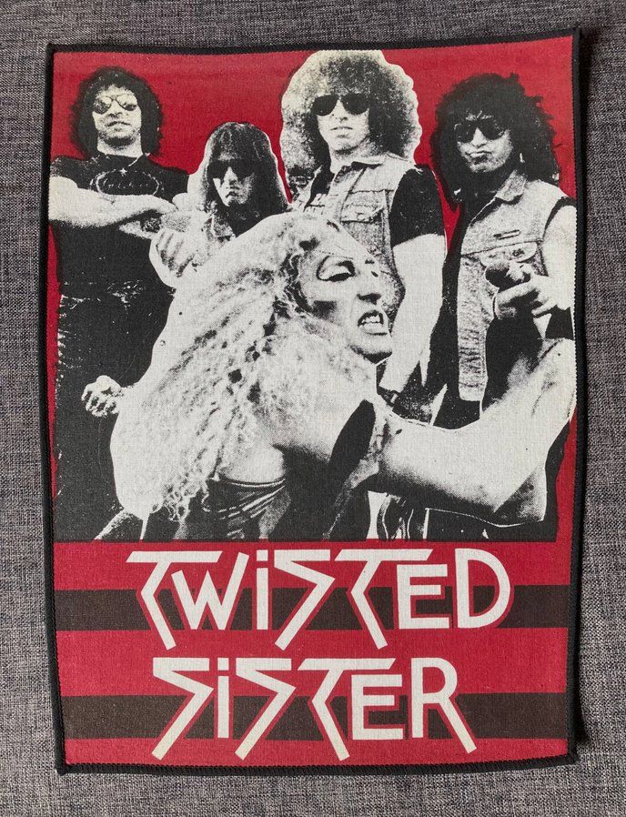 Insignes: Twisted Sister - Backpatch - Rare - Original 80`s Vintage – Neuf (Voir description) à Zürich par LustForLive