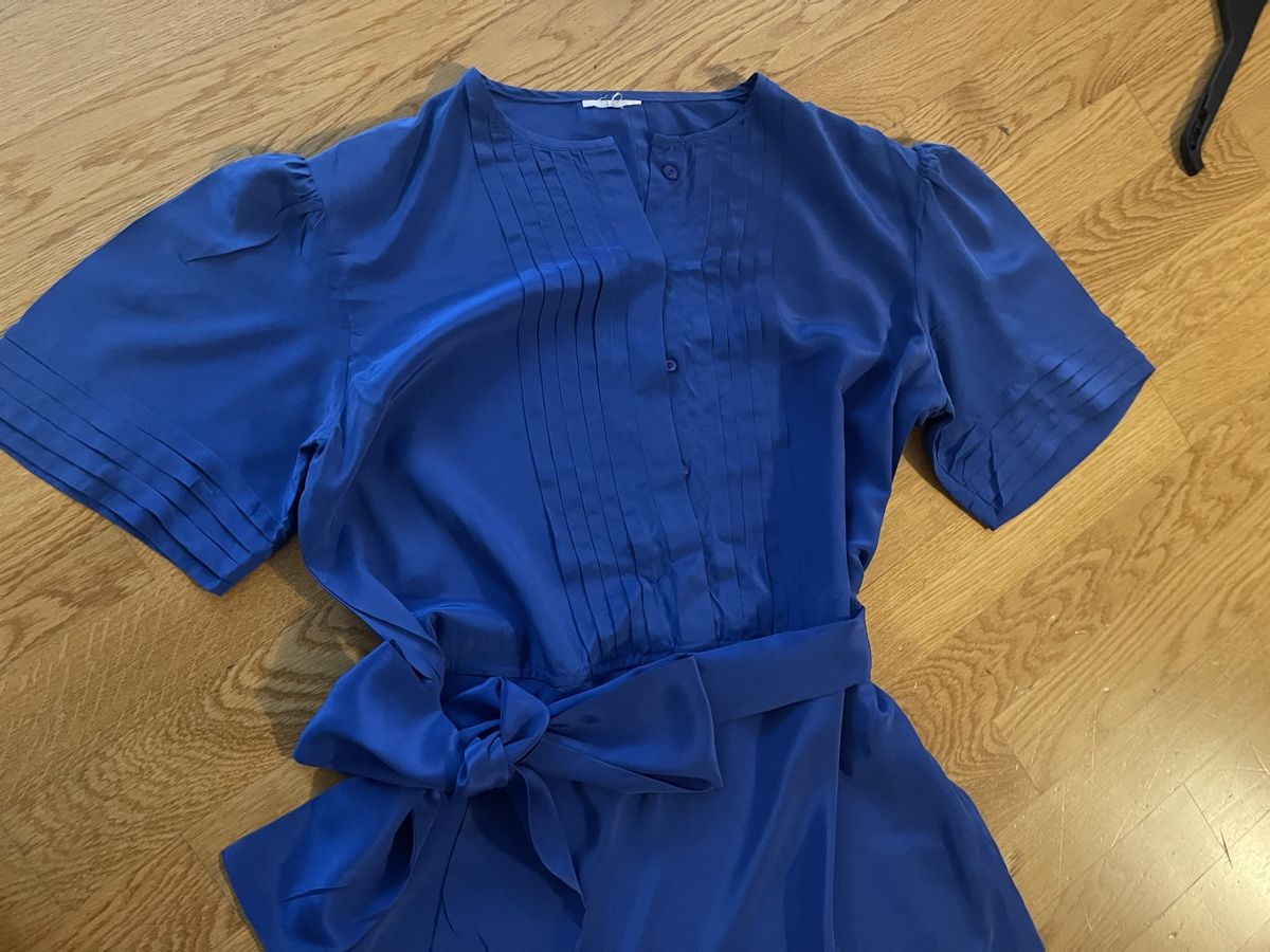 Kleider: Seidenkleid mit speziellen passenden Schal – Gebraucht aus Rüschlikon von Lajniii 3