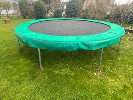 Trampolin (420 cm Durchmesser) - ohne Netz