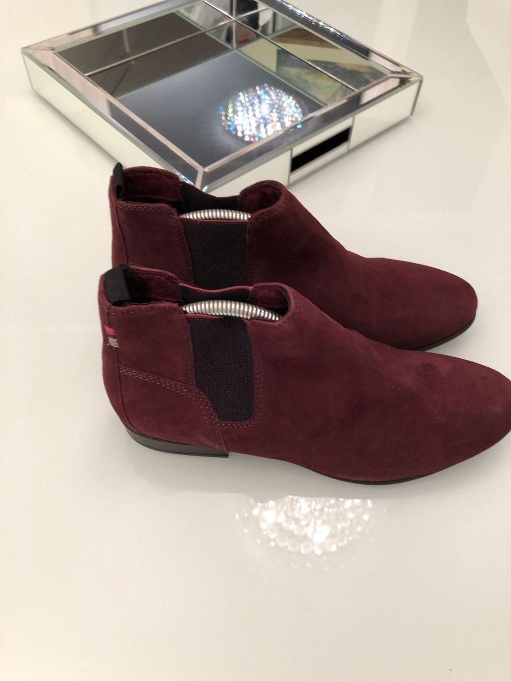 Scarpe da donna: SCHUH Damen Stiefeletten bordeaux Farben – Nuovo e nell'imballaggio originale da Adliswil venduto da Jessik0