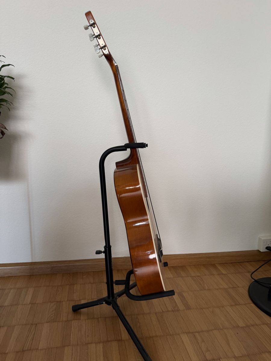 Musikinstrumente: Gitarre inkl. Ständer   – Gebraucht aus Oberwil BL von Hariva 1