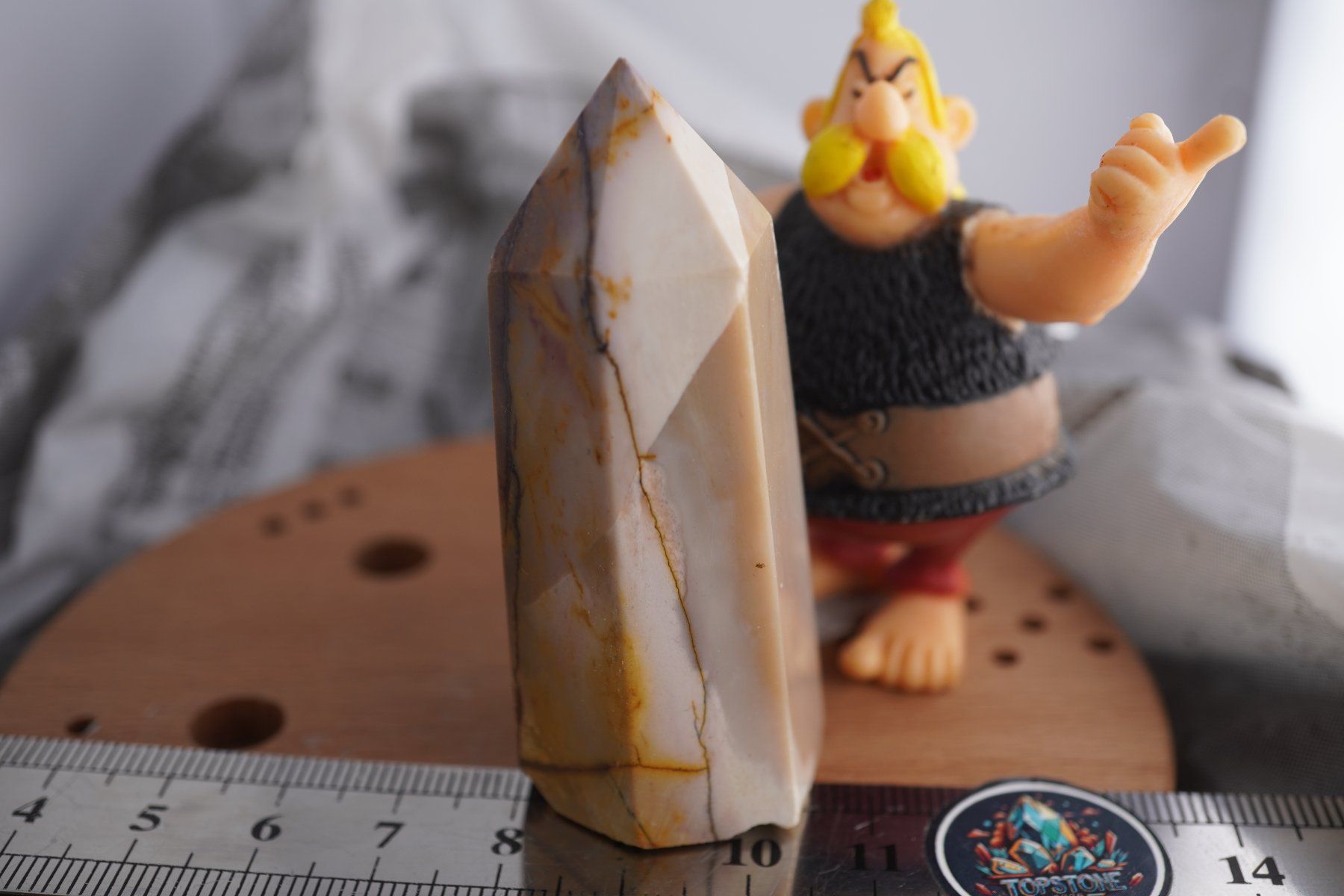 Minéraux & Lithothérapie: Mookait     Spitze        Spitze 60mm x 23mm – Neuf avec emballage d'origine à Eschenbach SG par topstone 7