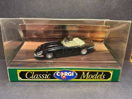 Corgi Classic Jaguar E-Type Cabriolet, Sammlerstück 1:43 OVP