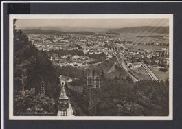 Biel Bienne  Bahnhofquartier + Funicolare Macolin  - alte AK