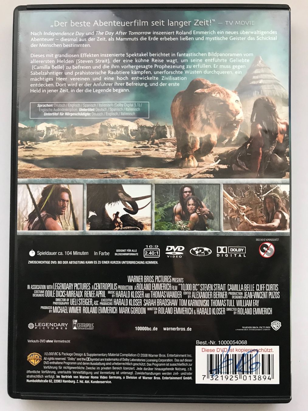 Alle DVDs: 10000 BC – Gebraucht aus Lostorf von heidimeier 1
