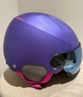 Casque de ski enfant Alpina (taille 54-58) avec viseur