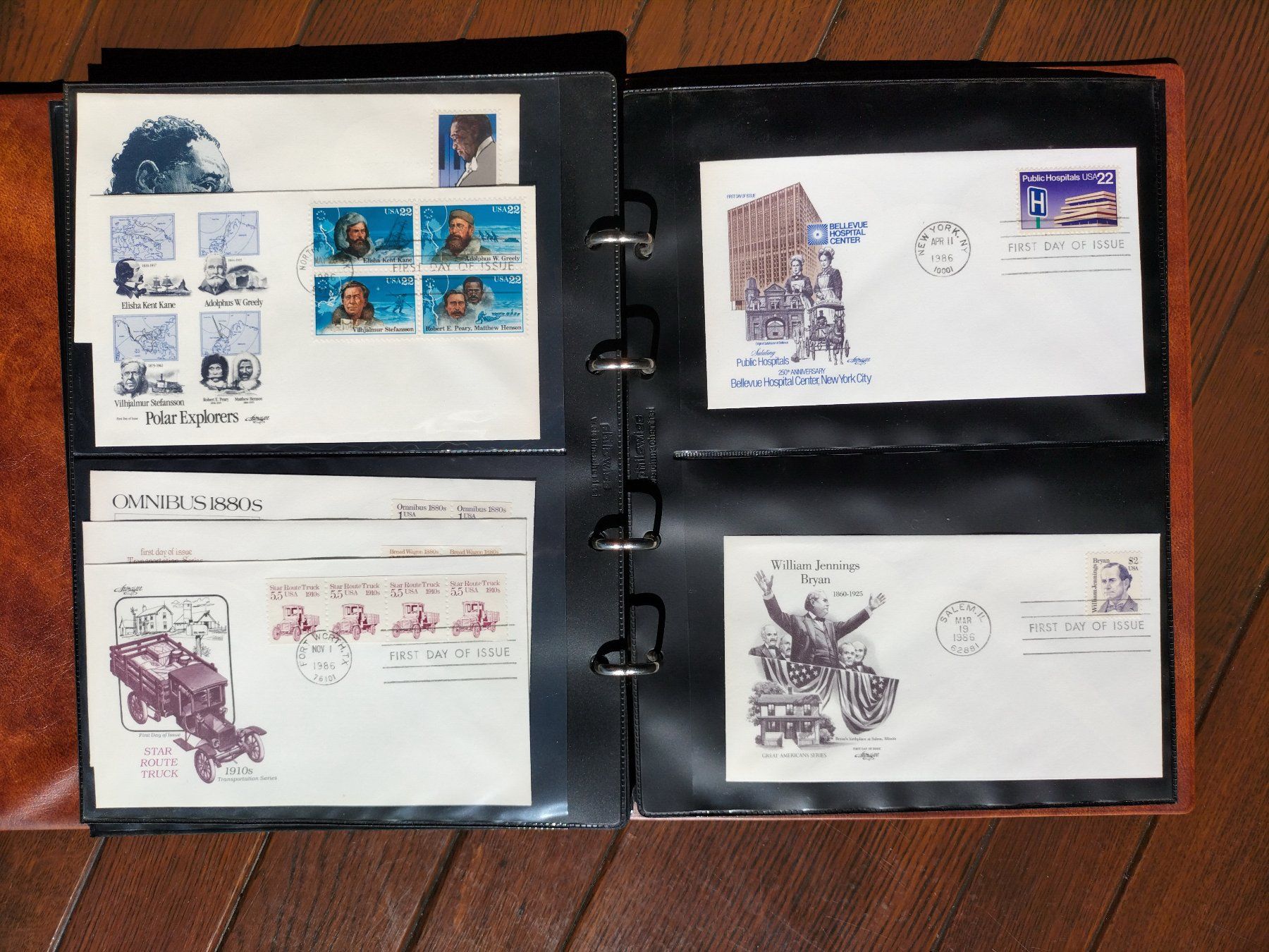 Tutti i francobolli: Album USA, diverses FDC und Einzelmarken – Usato da Aarburg venduto da Aare10 5